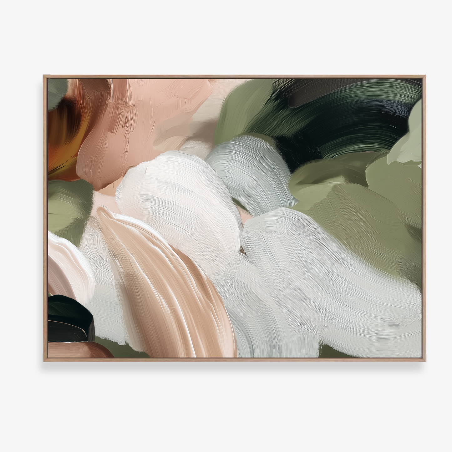 BETWEEN LEAVES - Canvas Print