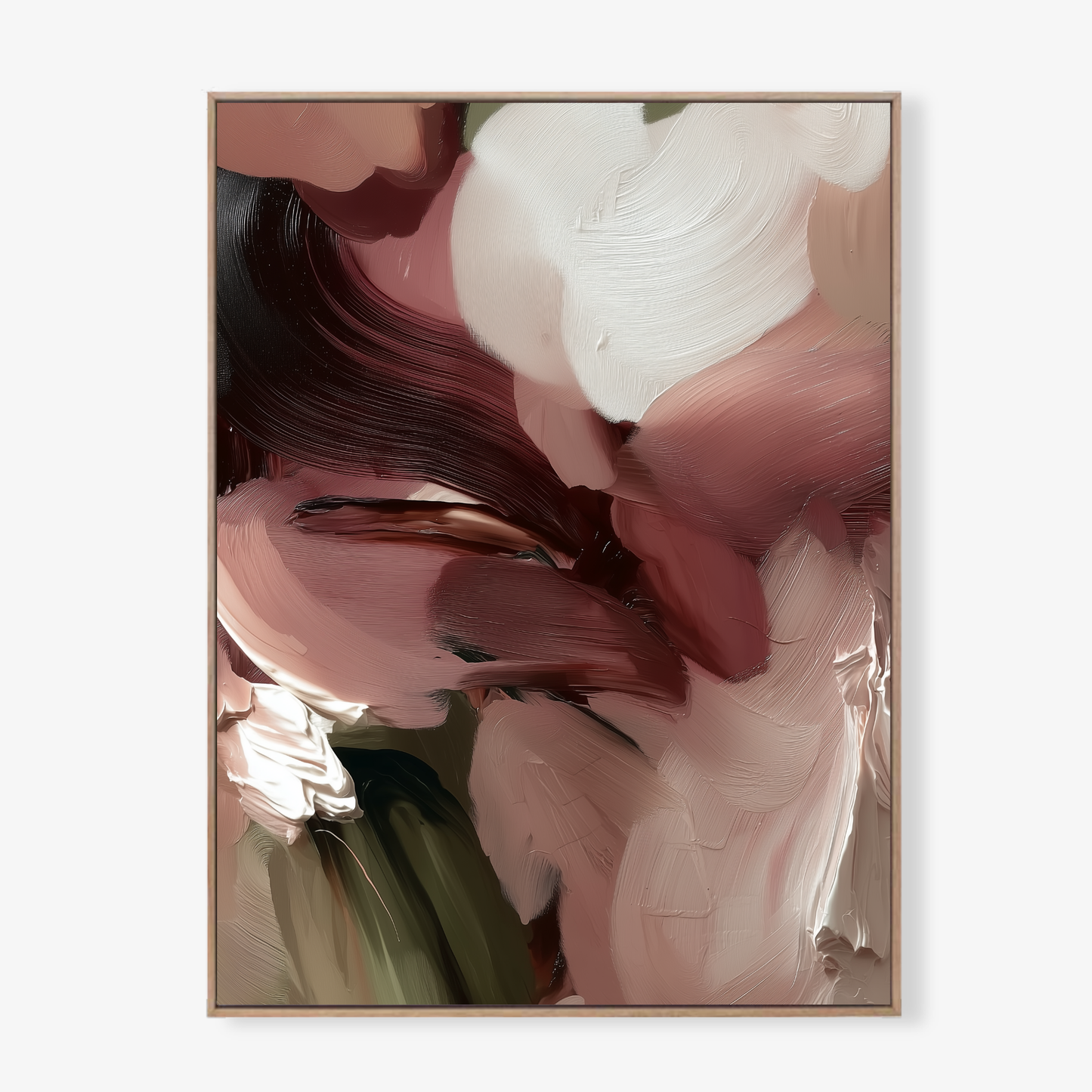 BLUSH SATURATION - Canvas Print