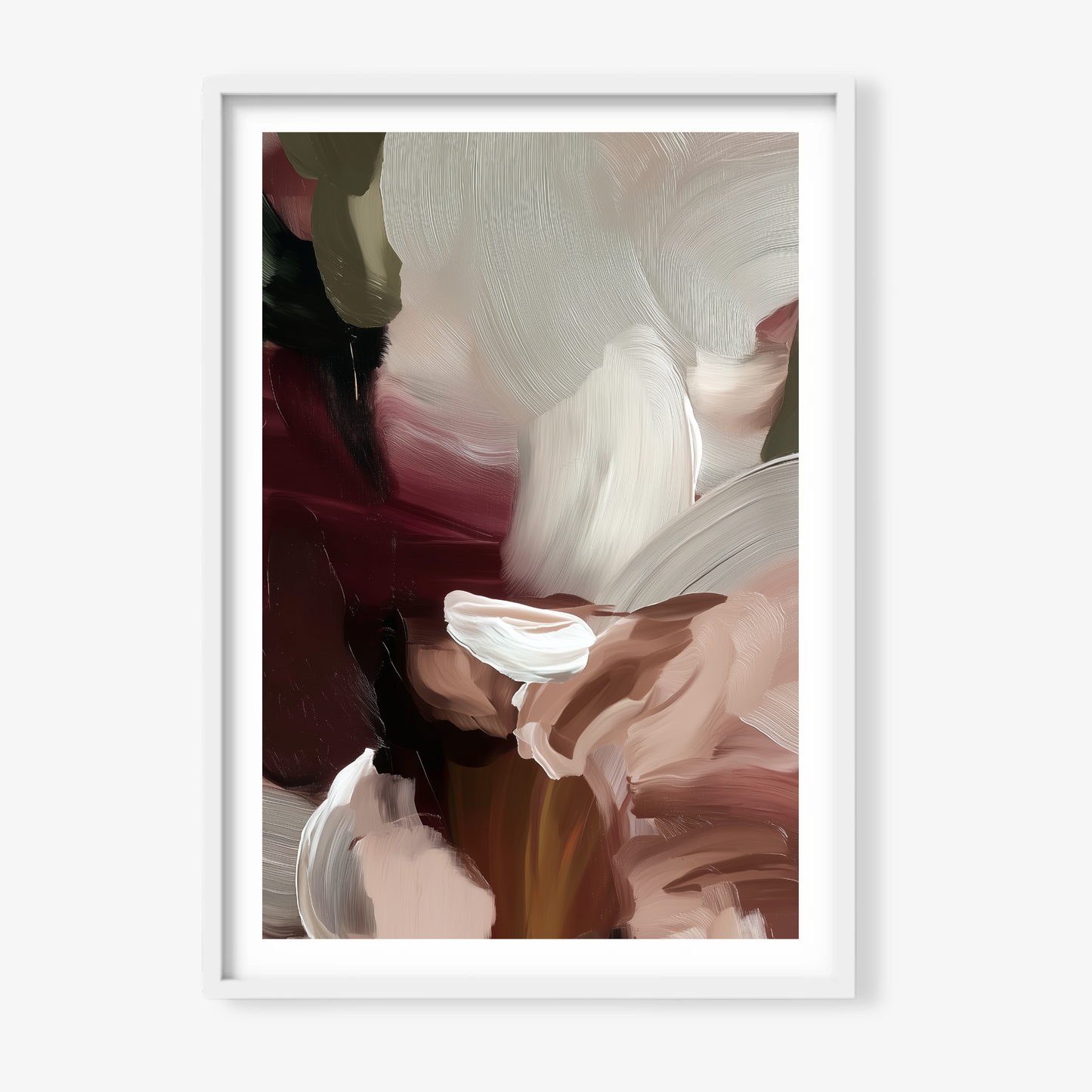 CRIMSON FOLD - Art Print