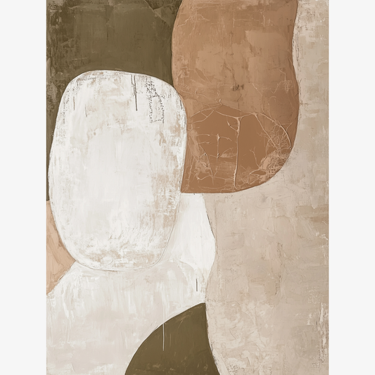 SOFT STONE I - Canvas Print