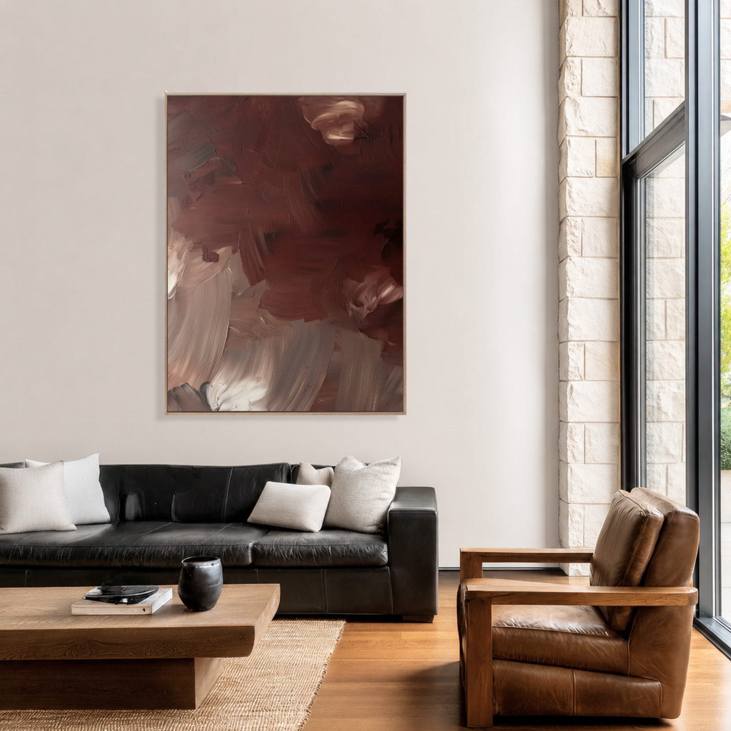 VELOUR STUDY - Canvas Print