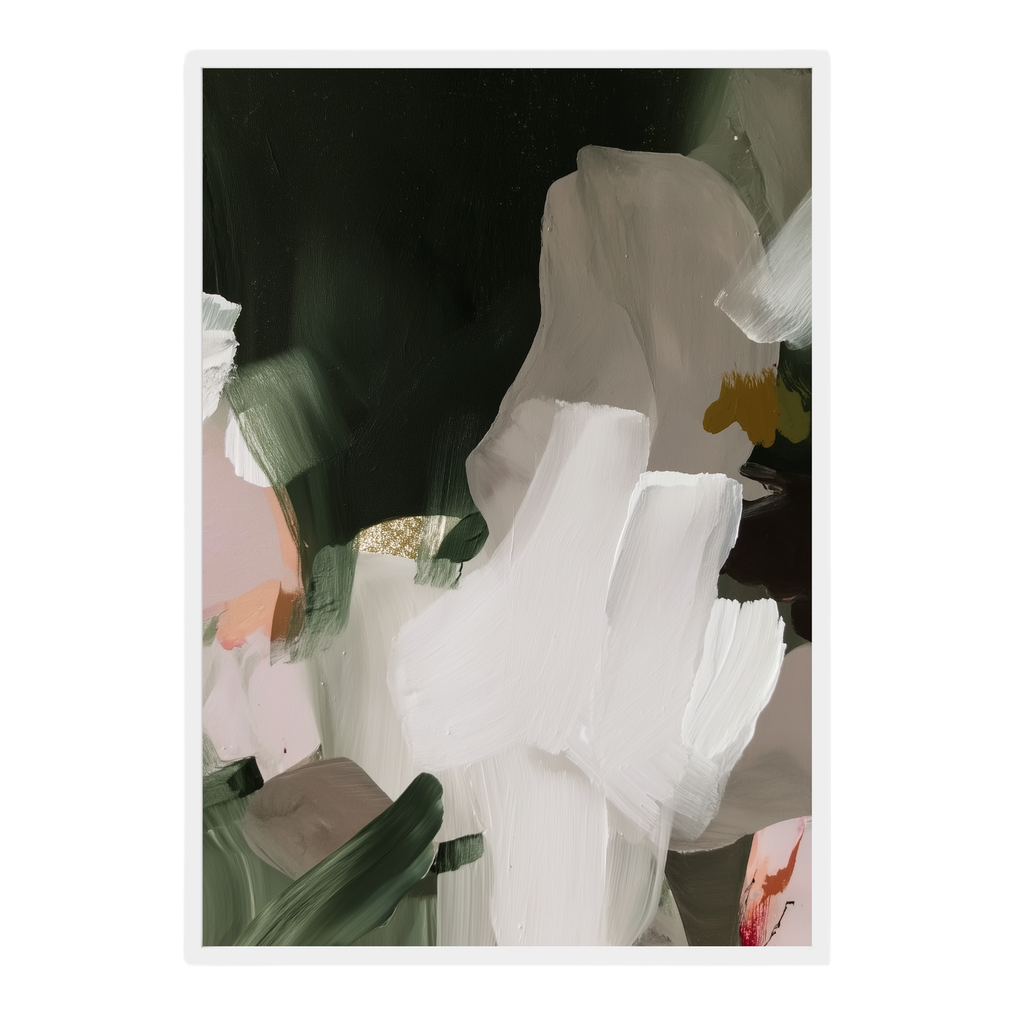 WHITE FORM - Art Print