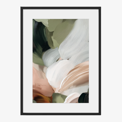 BETWEEN LEAVES - Art Print