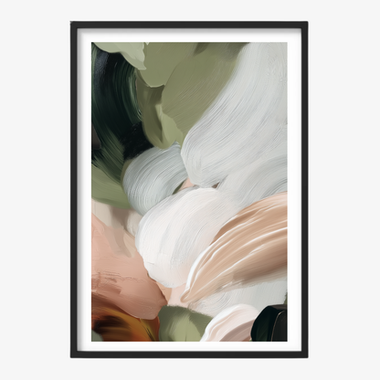 BETWEEN LEAVES - Art Print