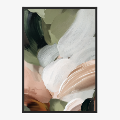BETWEEN LEAVES - Art Print