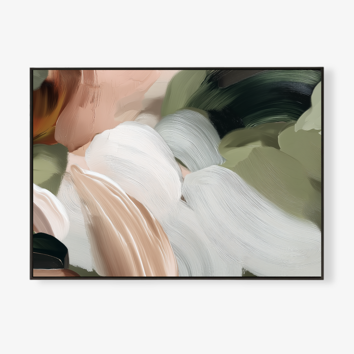 BETWEEN LEAVES - Canvas Print