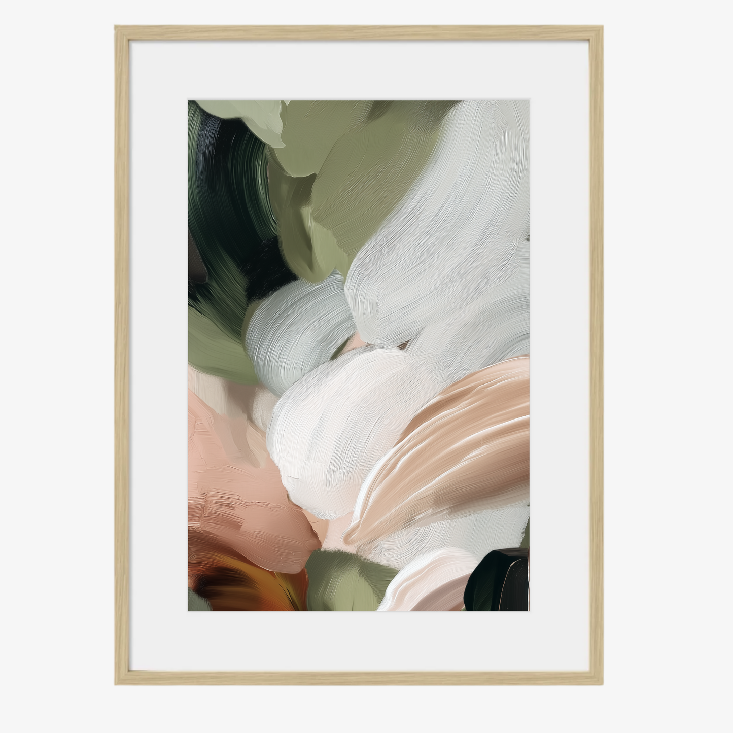 BETWEEN LEAVES - Art Print