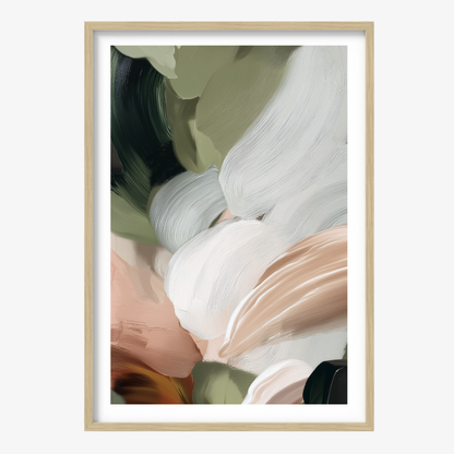 BETWEEN LEAVES - Art Print