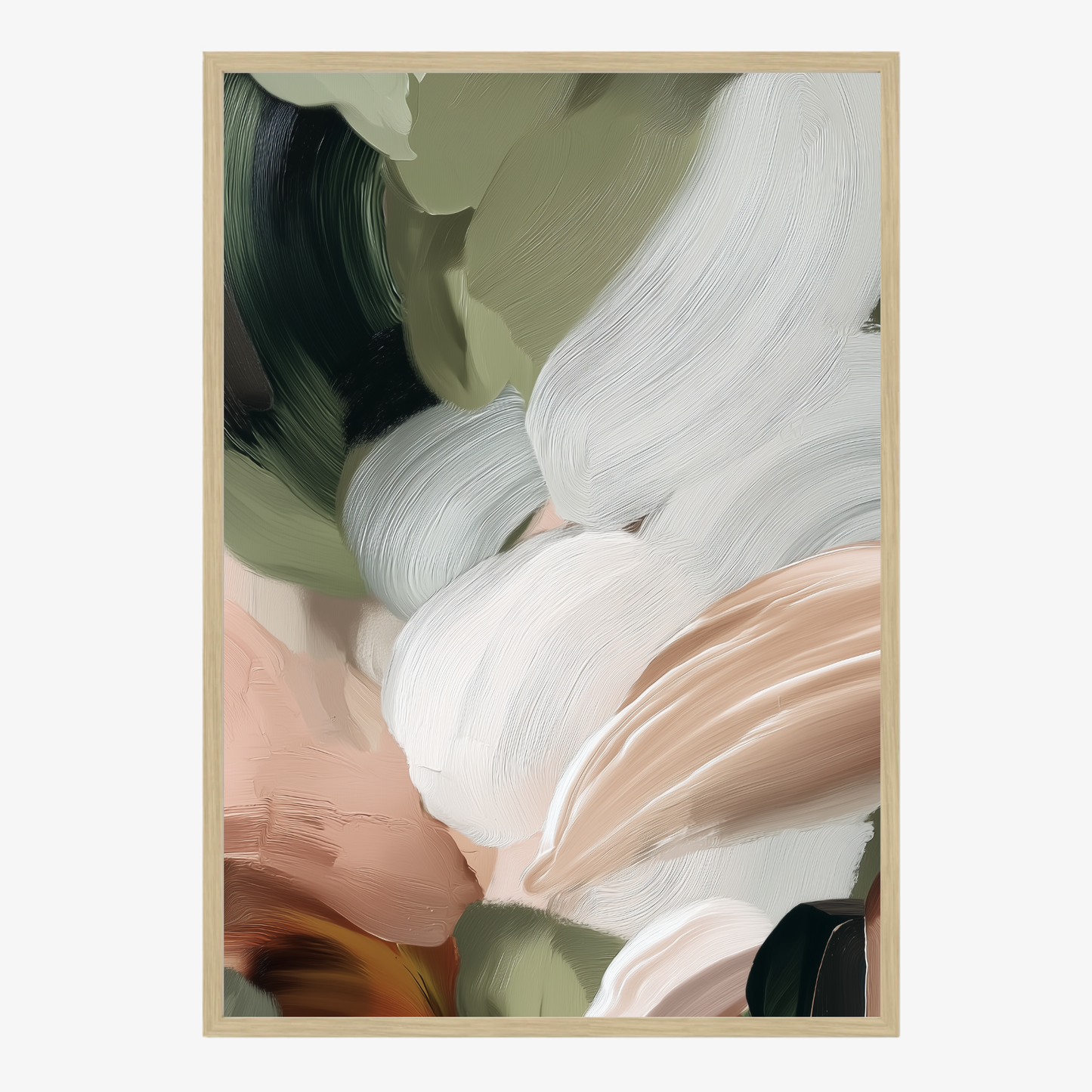 BETWEEN LEAVES - Art Print