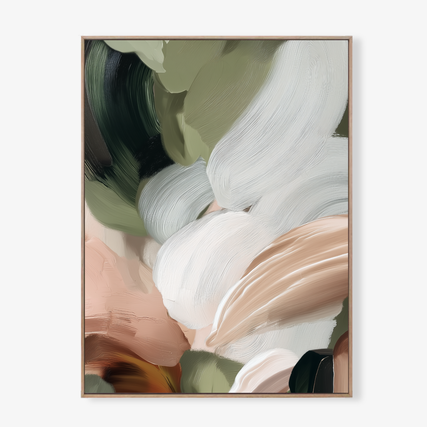 BETWEEN LEAVES - Canvas Print