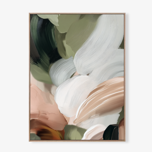 BETWEEN LEAVES - Canvas Print