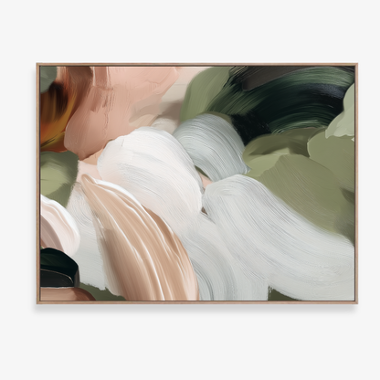 BETWEEN LEAVES - Canvas Print