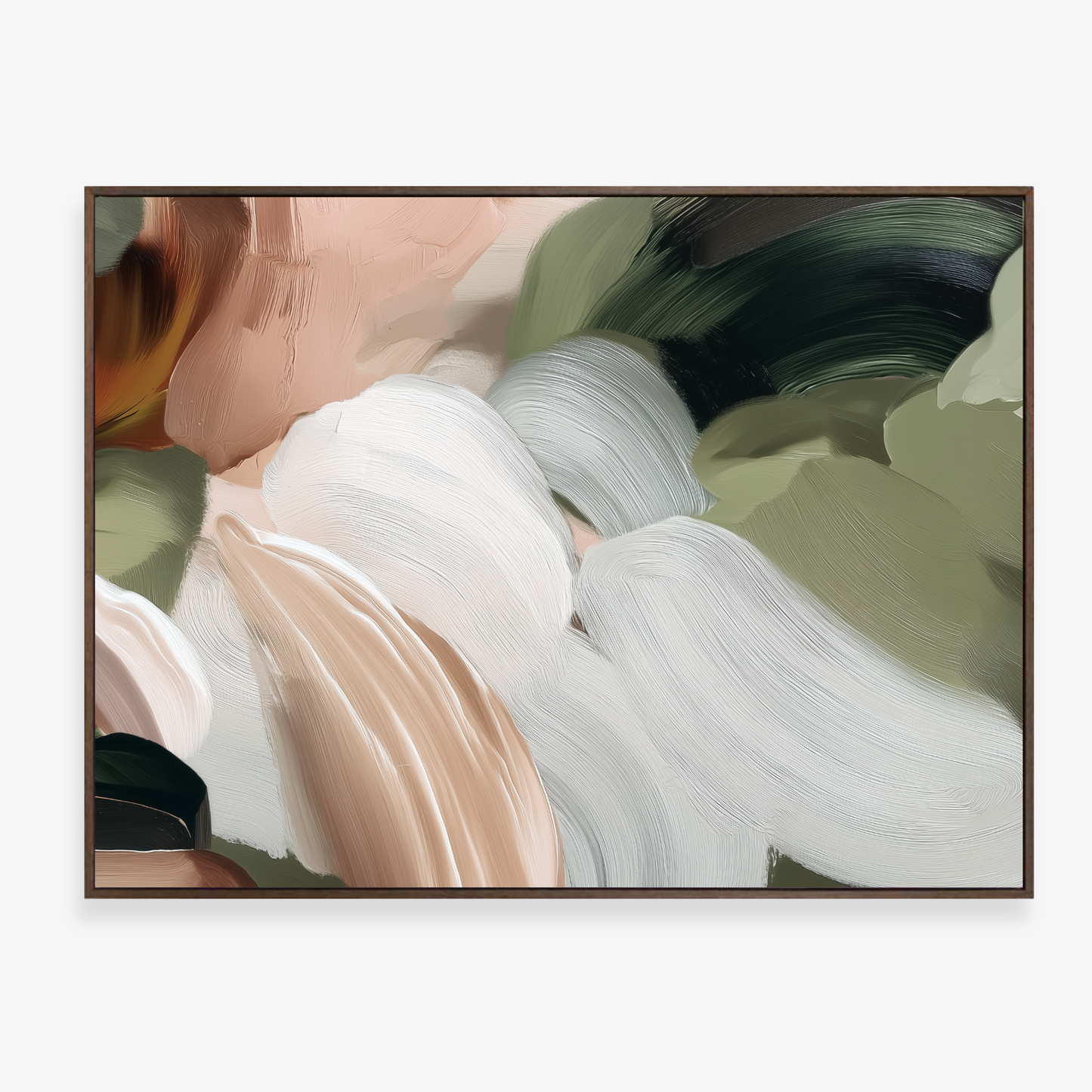 BETWEEN LEAVES - Canvas Print