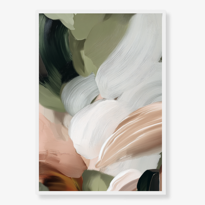 BETWEEN LEAVES - Art Print