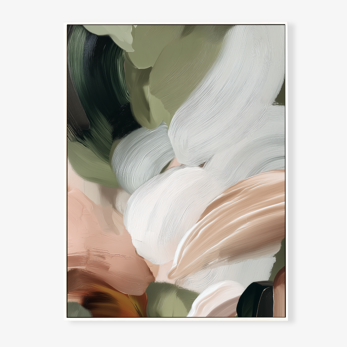 BETWEEN LEAVES - Canvas Print