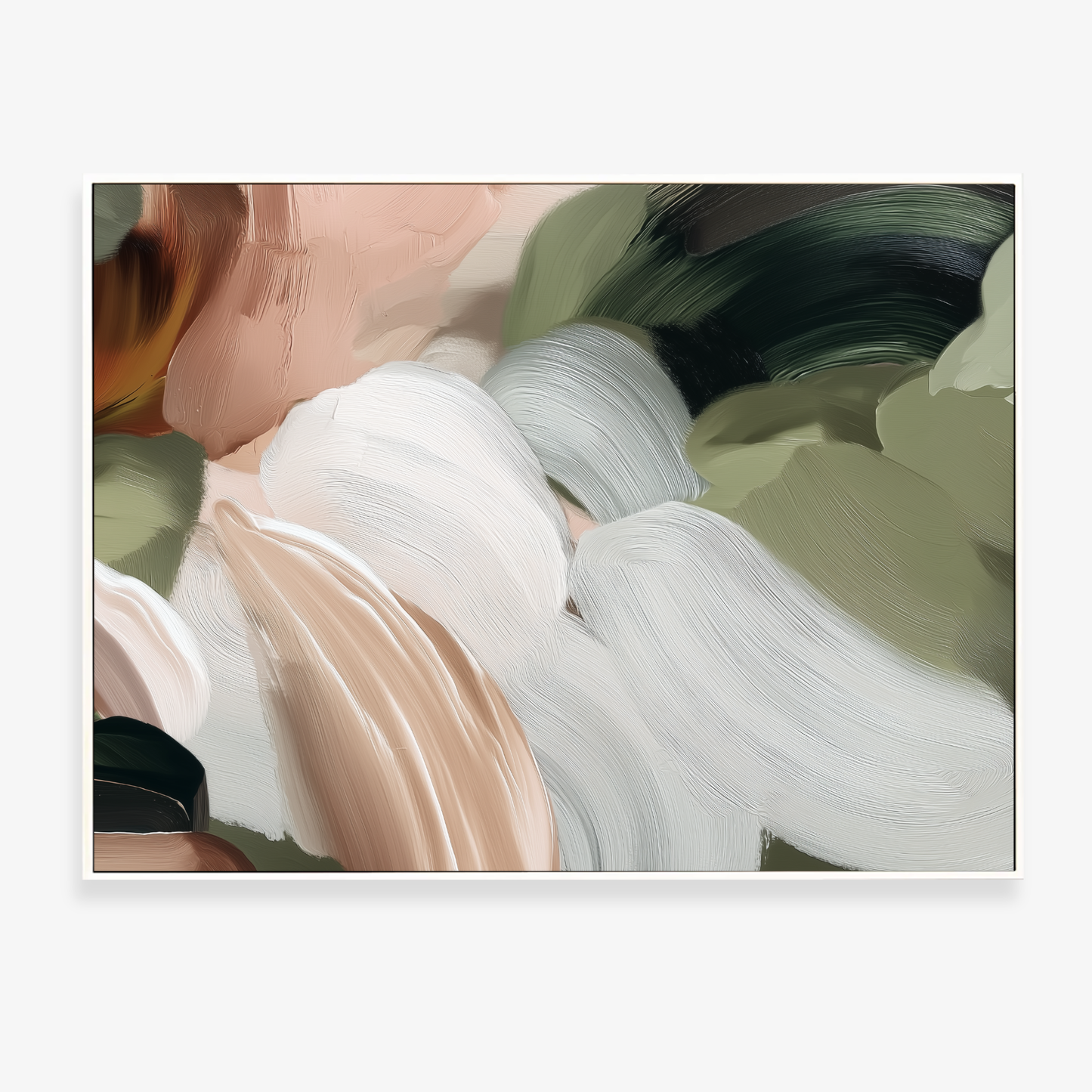 BETWEEN LEAVES - Canvas Print