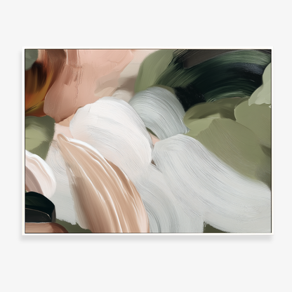 BETWEEN LEAVES - Canvas Print