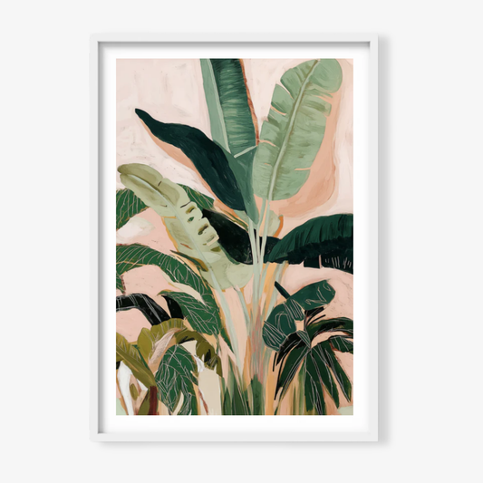 BLUSH PALMS - Art Print