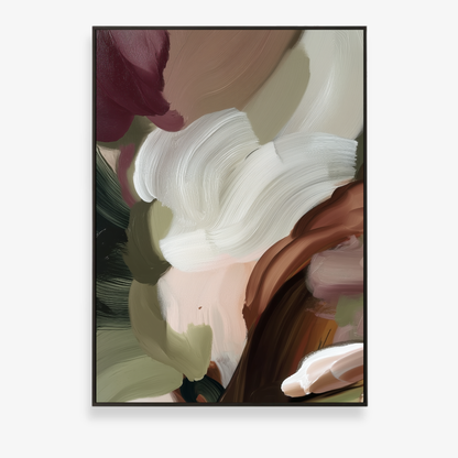FILTERED GREEN - Canvas Print