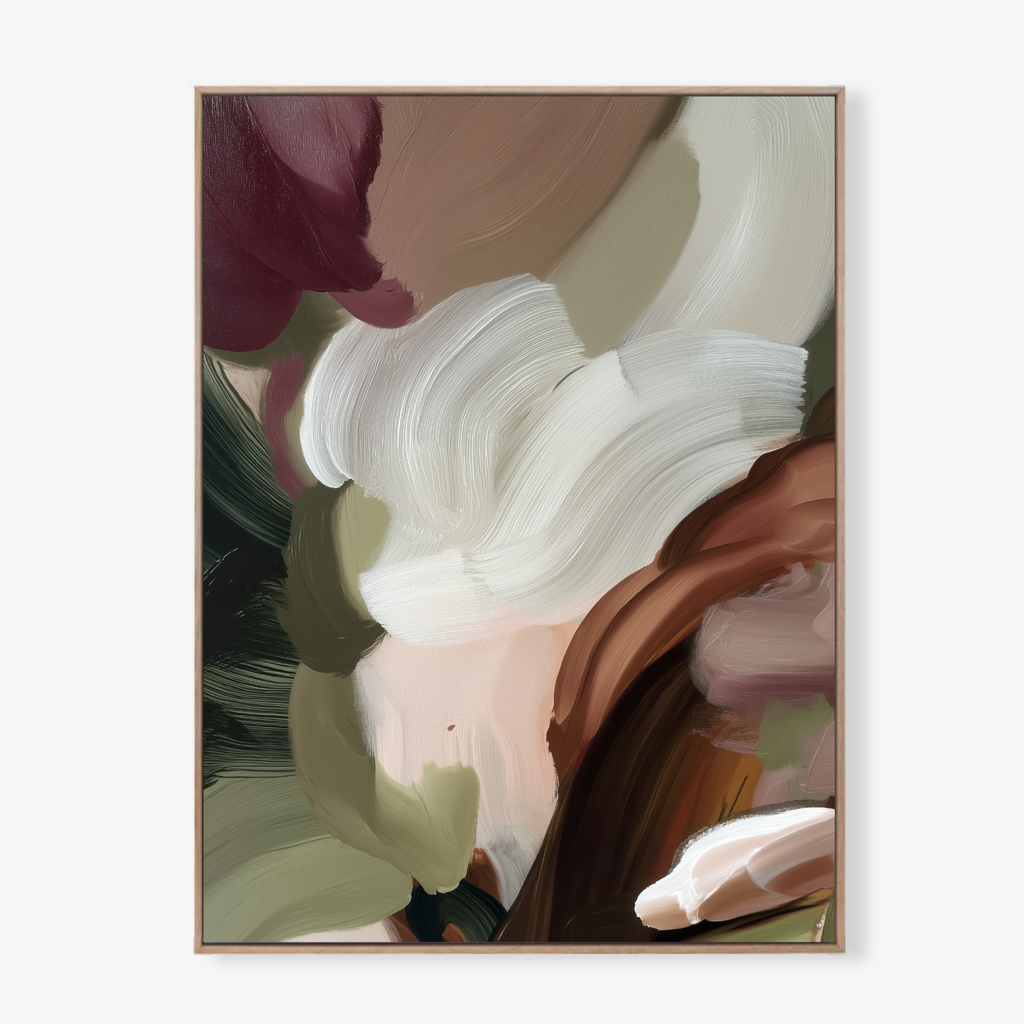 FILTERED GREEN - Canvas Print