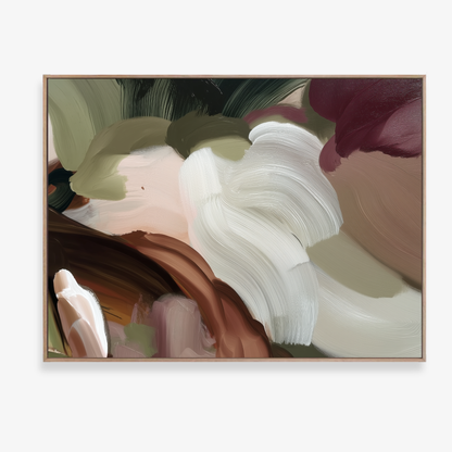 FILTERED GREEN - Canvas Print