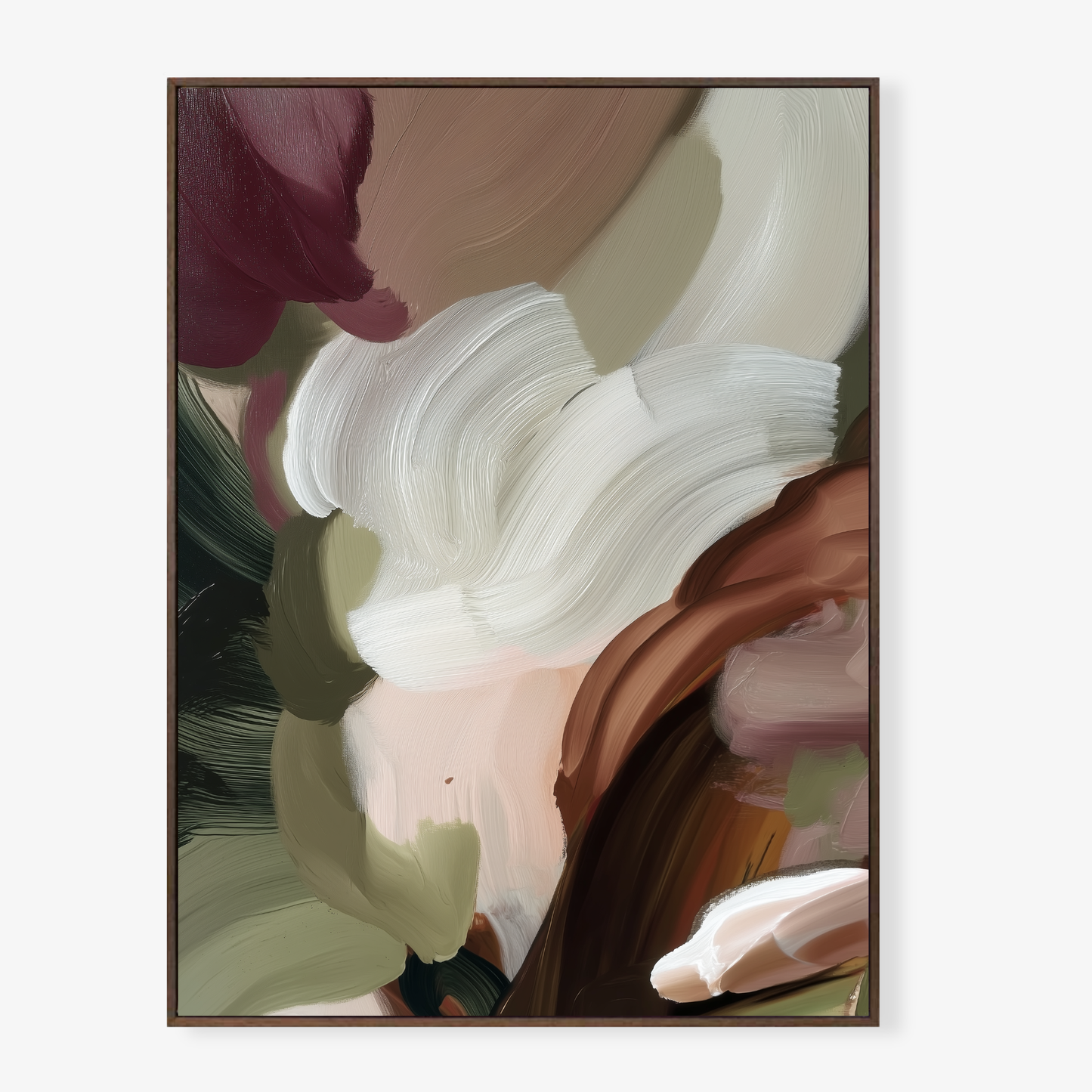 FILTERED GREEN - Canvas Print