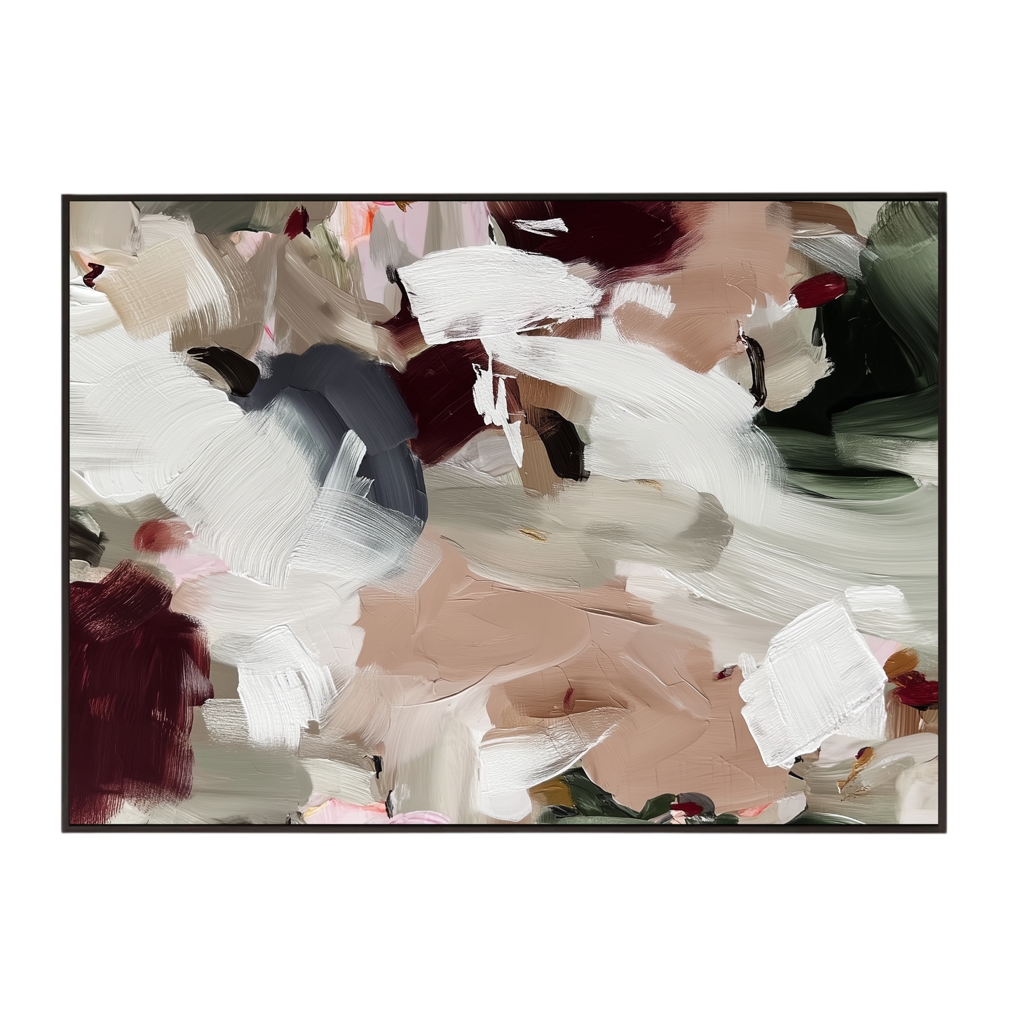 LAYERED FIGURE - Canvas Print