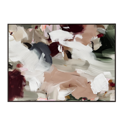 LAYERED FIGURE - Canvas Print