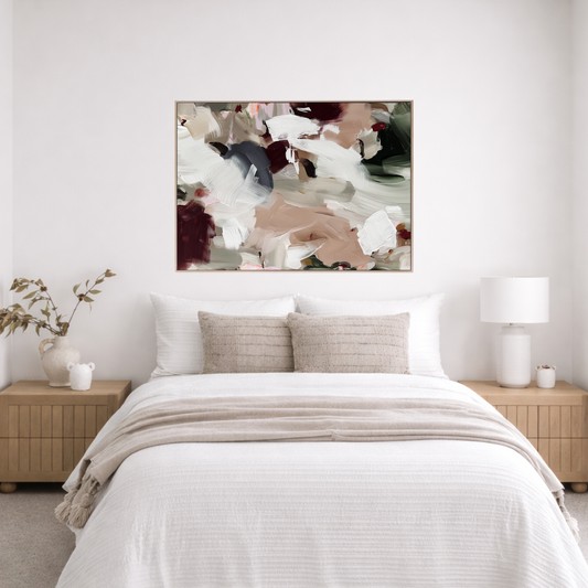 LAYERED FIGURE - Canvas Print