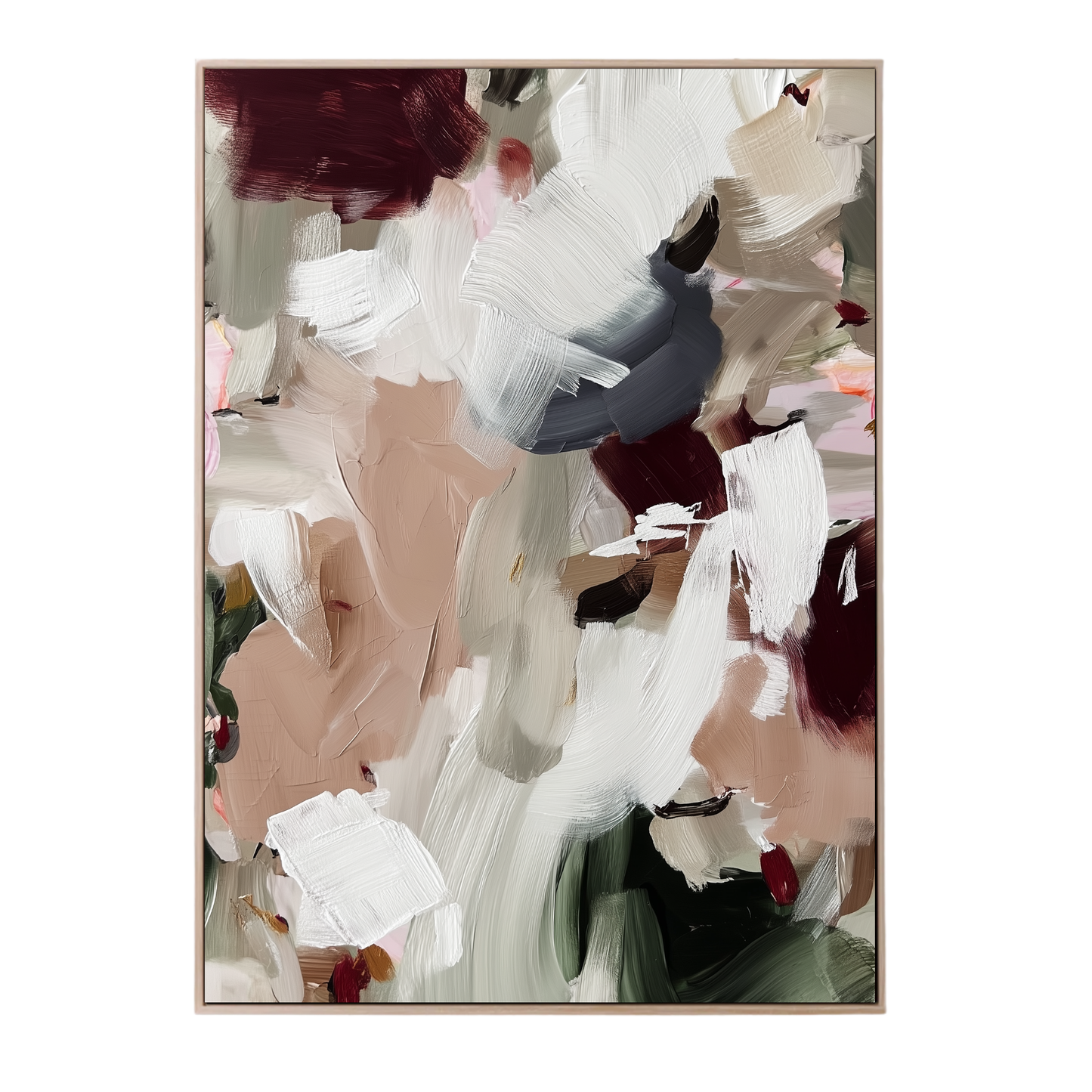 LAYERED FIGURE - Canvas Print