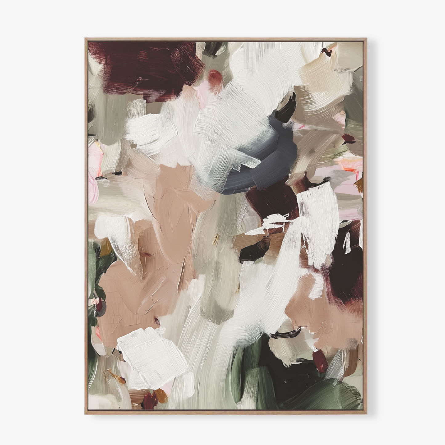 LAYERED FIGURE - Canvas Print