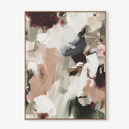 LAYERED FIGURE - Canvas Print