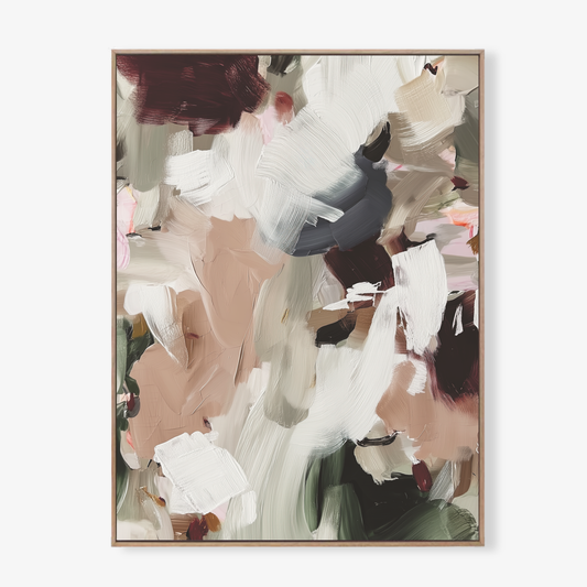 LAYERED FIGURE - Canvas Print