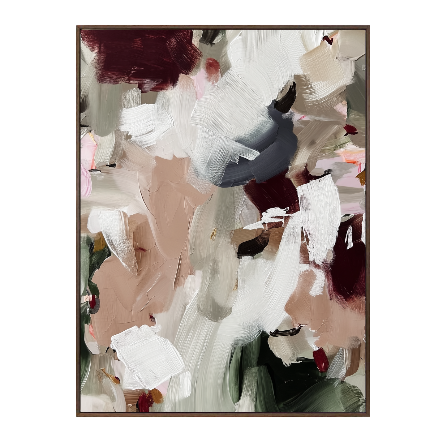 LAYERED FIGURE - Canvas Print