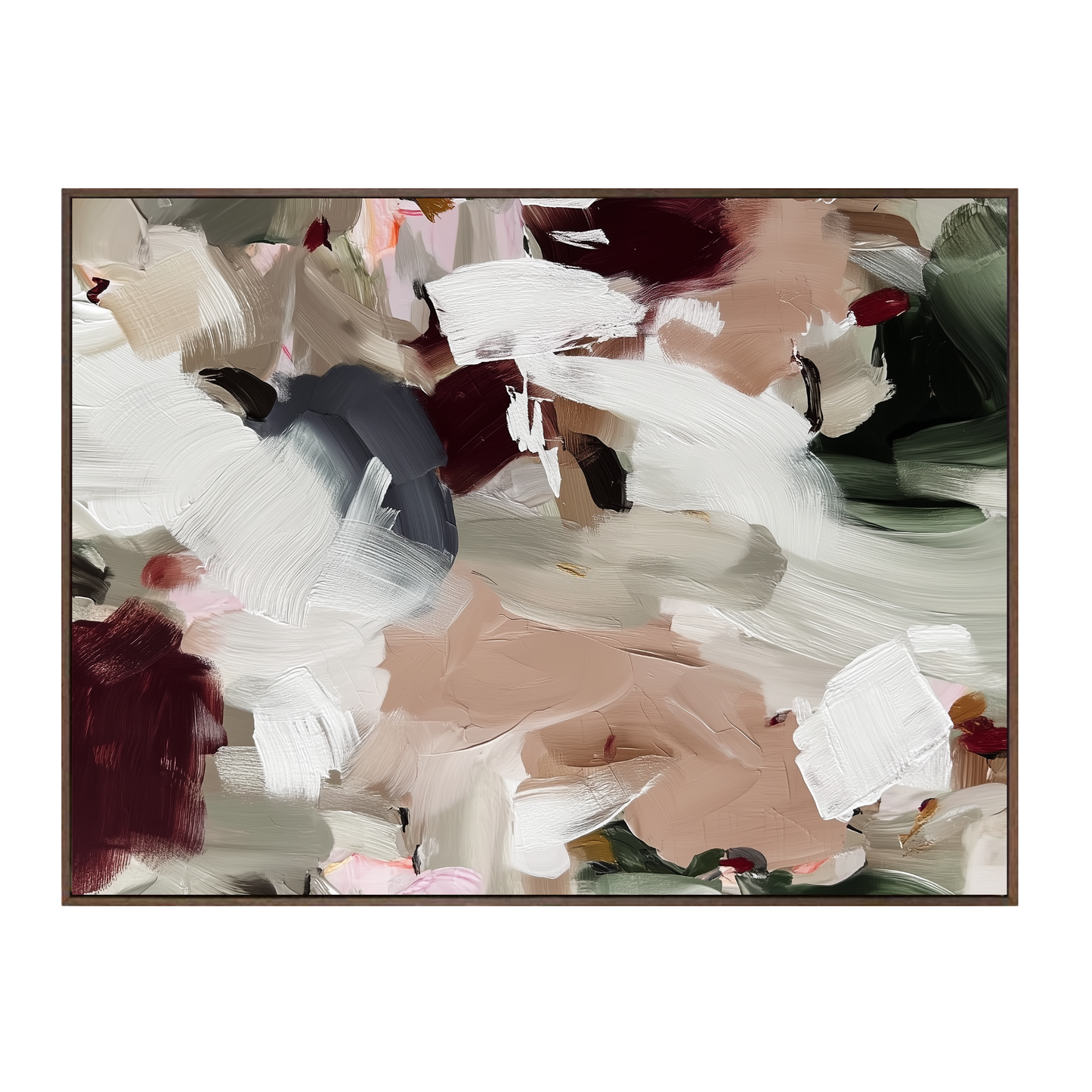 LAYERED FIGURE - Canvas Print