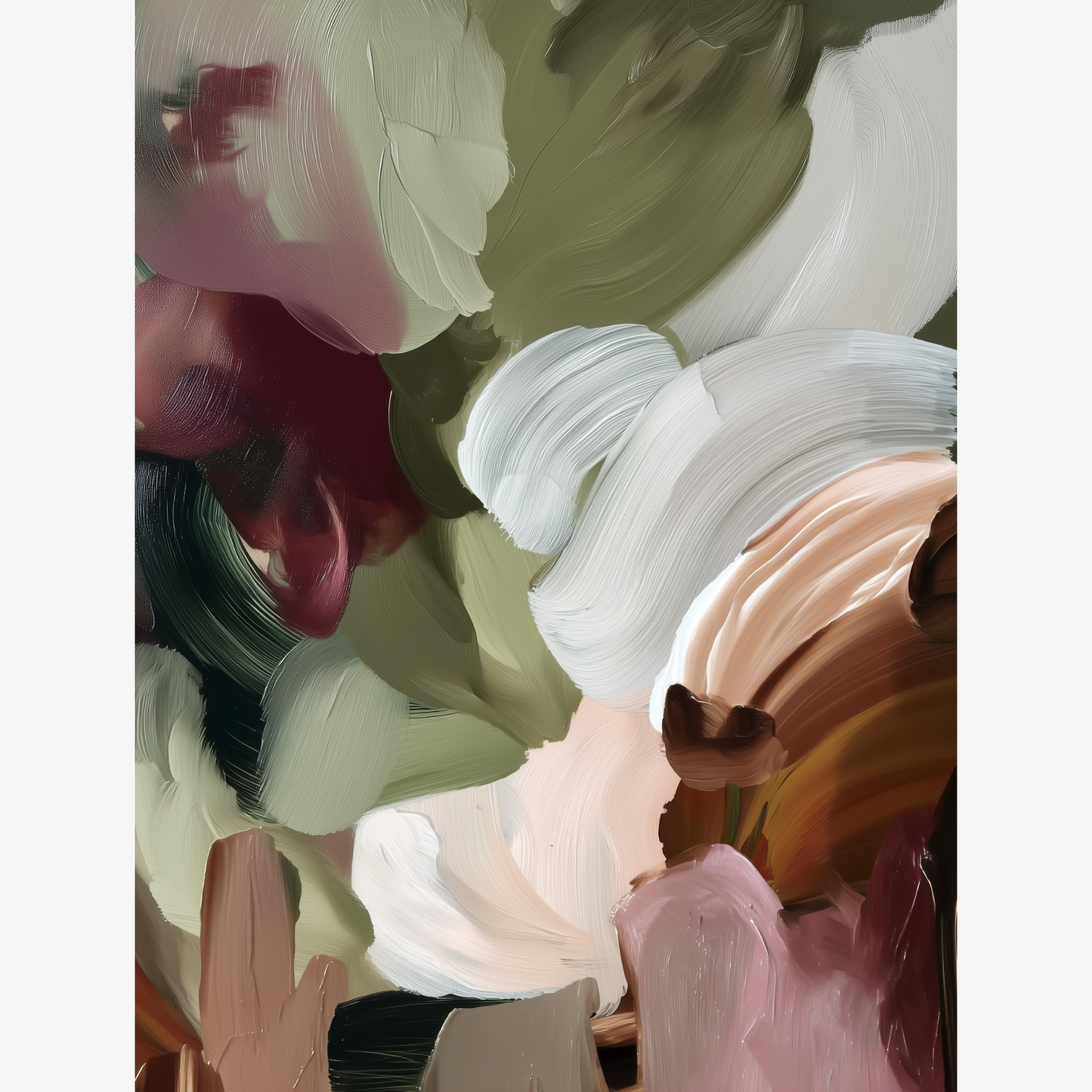 MORNING PLOT - Canvas Print