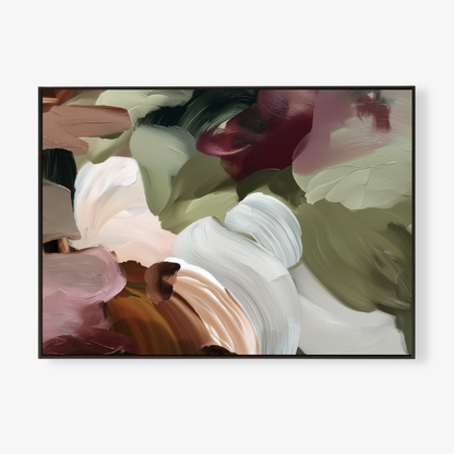MORNING PLOT - Canvas Print