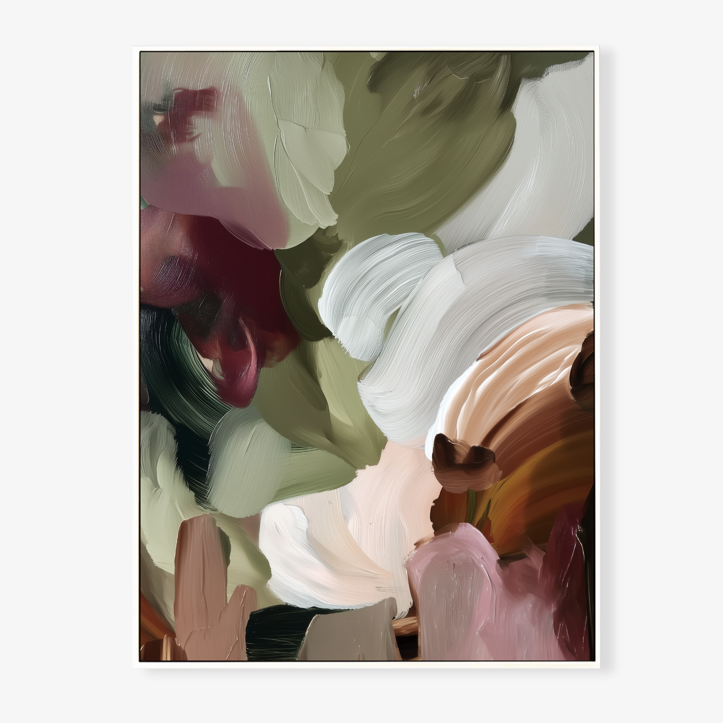MORNING PLOT - Canvas Print