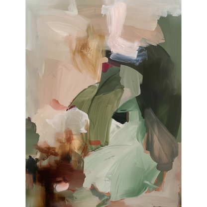OLIVE GROUND - Canvas Print