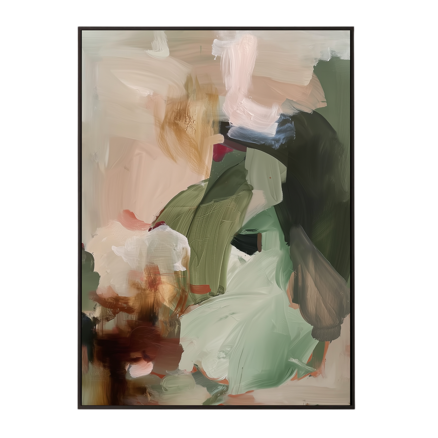 OLIVE GROUND - Canvas Print
