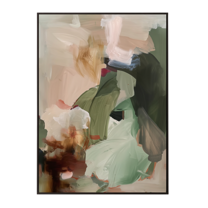 OLIVE GROUND - Canvas Print