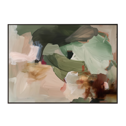 OLIVE GROUND - Canvas Print