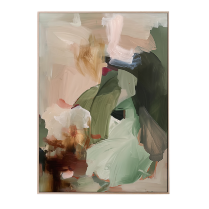 OLIVE GROUND - Canvas Print