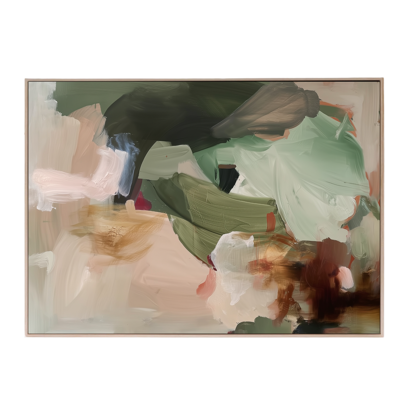 OLIVE GROUND - Canvas Print