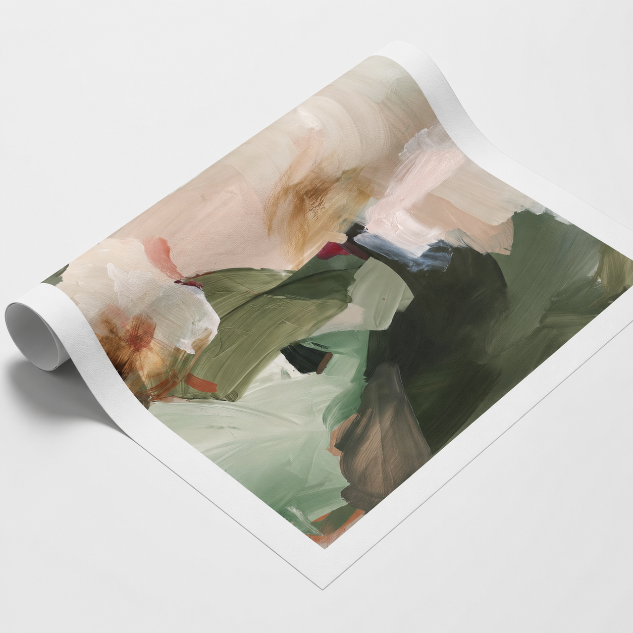 OLIVE GROUND - Art Print