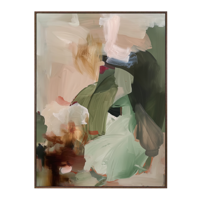 OLIVE GROUND - Canvas Print