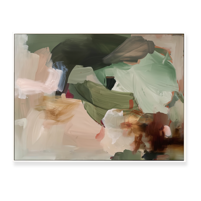 OLIVE GROUND - Canvas Print