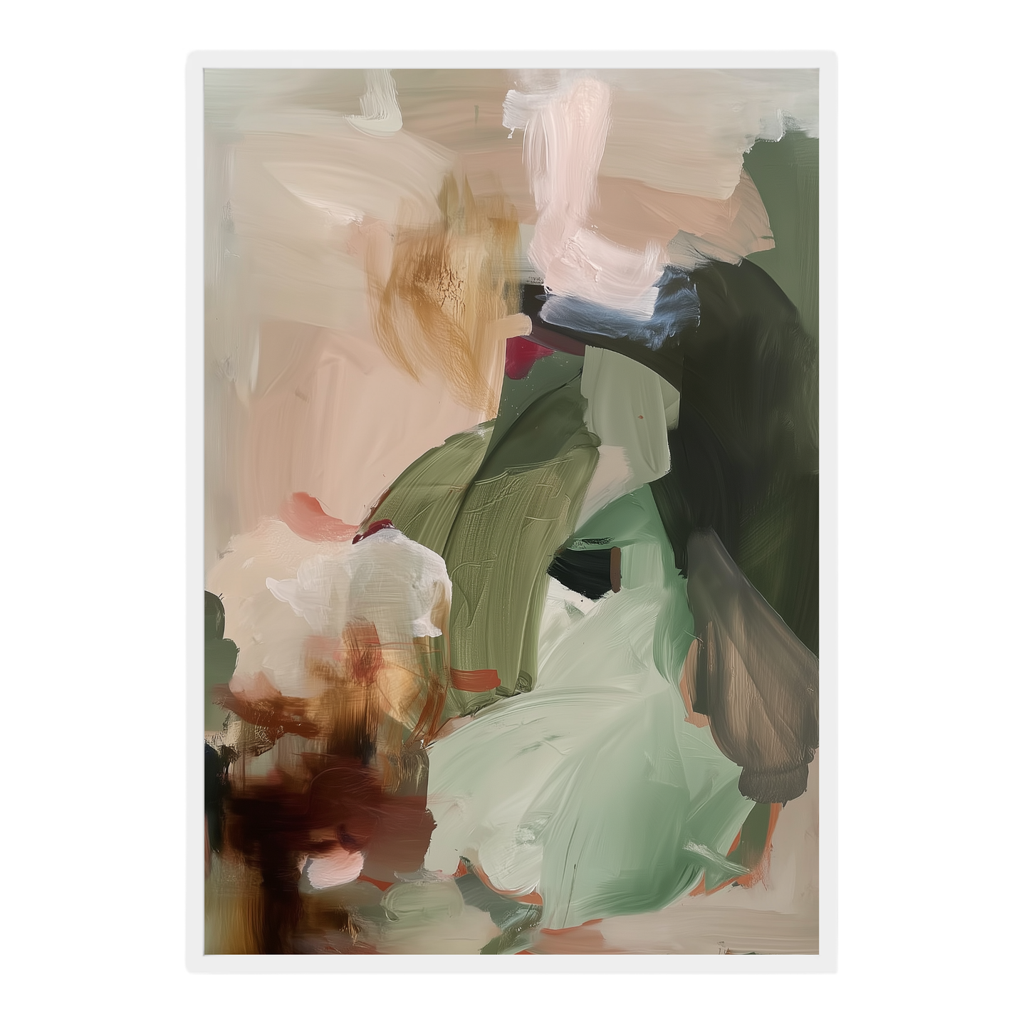 OLIVE GROUND - Art Print