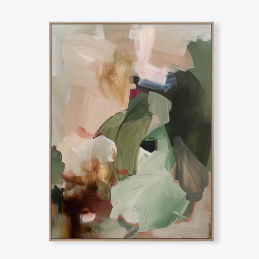 OLIVE GROUND - Canvas Print