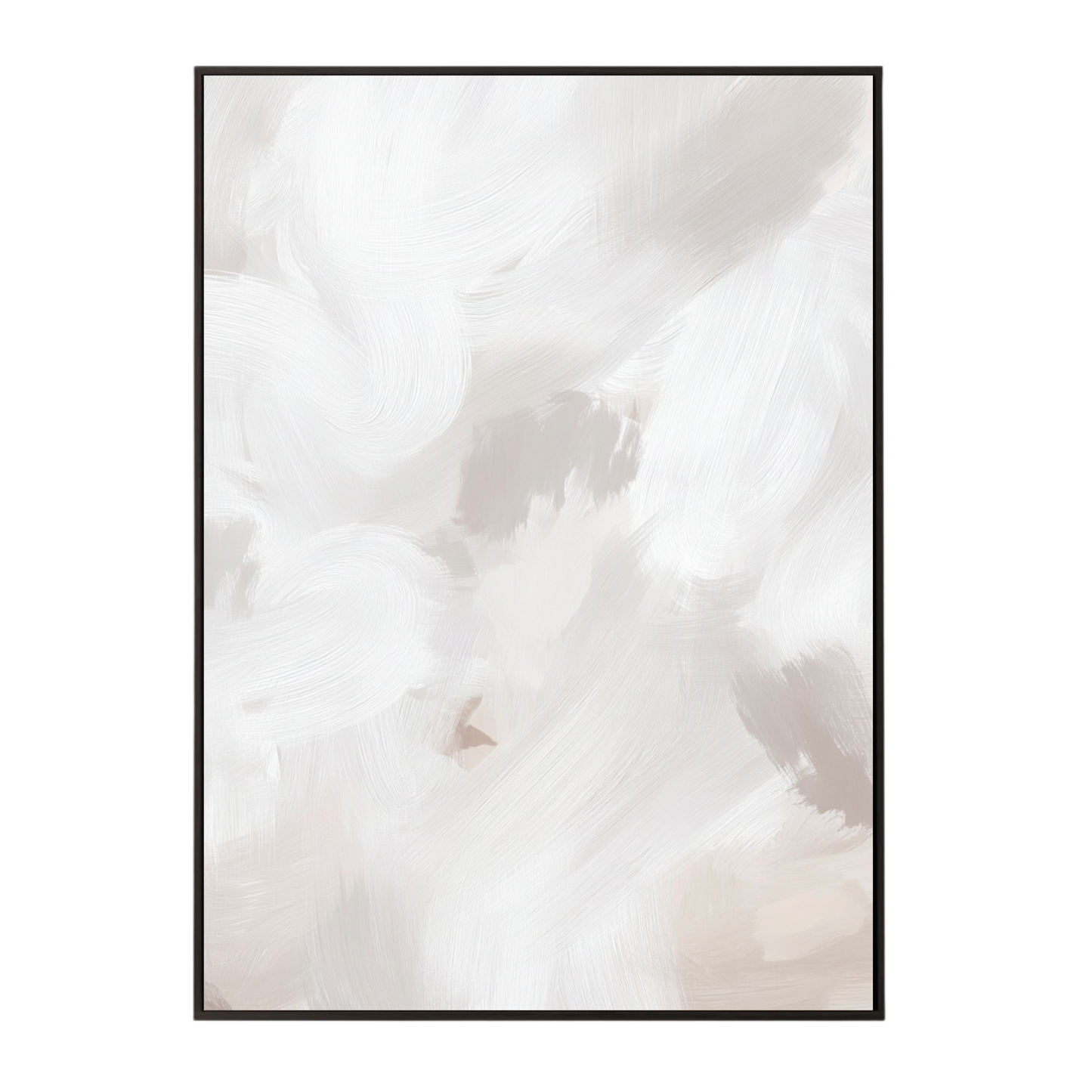 PALE SILENCE - Canvas Print